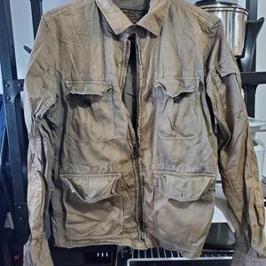 J crew green utility jacket